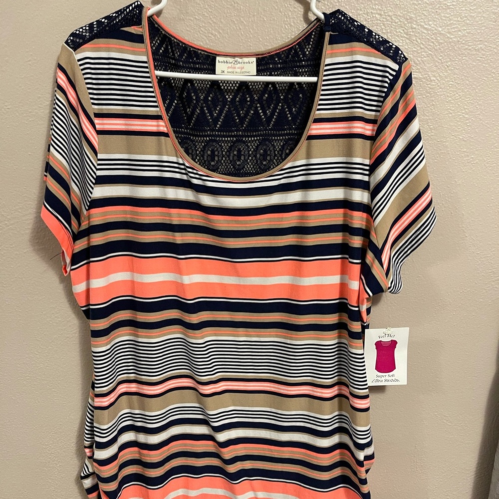 Bobbie Brooks 3x striped top